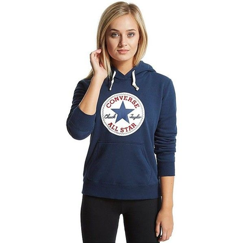 Navy converse hoodie hotsell